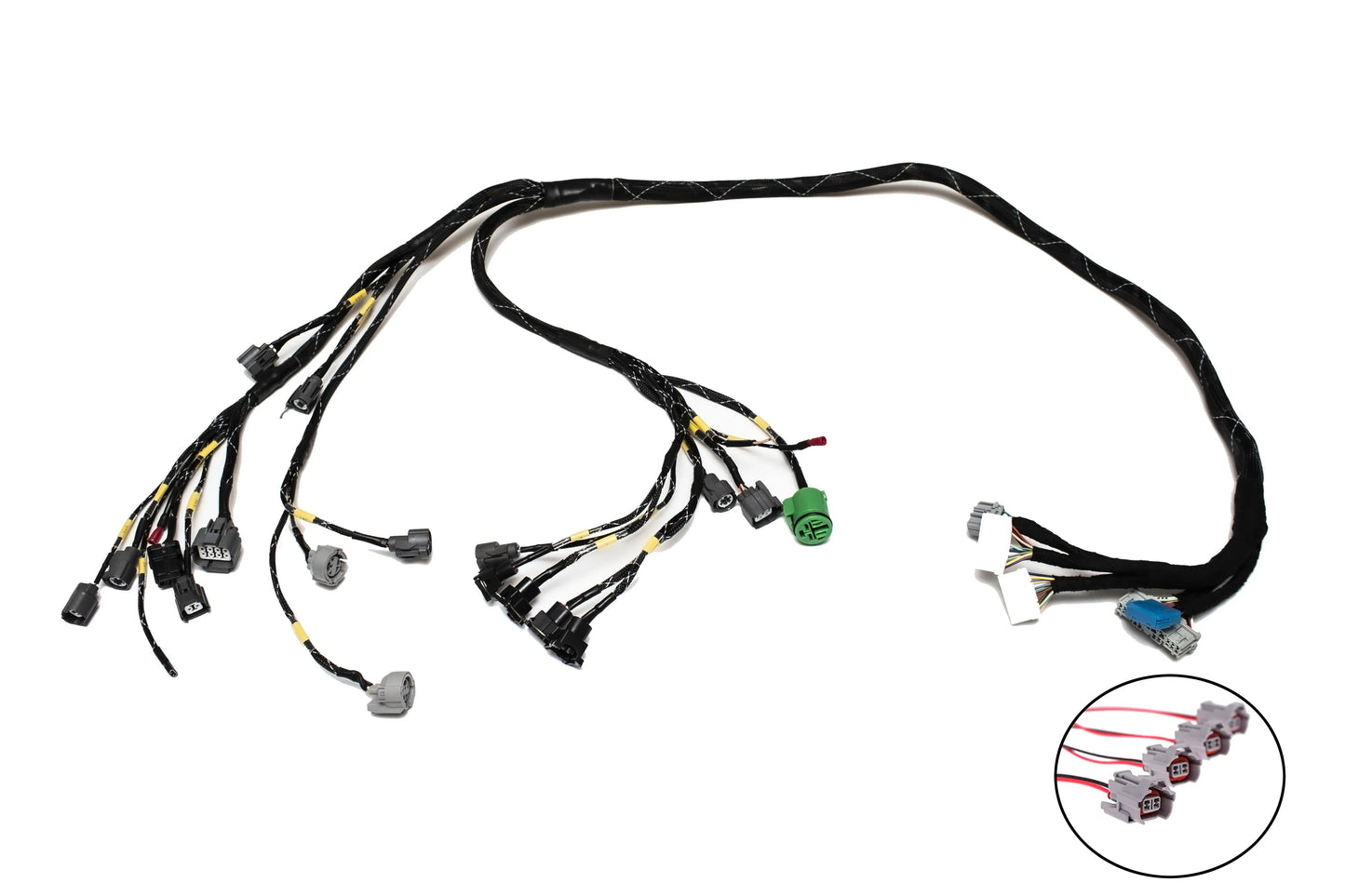 D & B-Series OBD1 Tucked Engine Harness Kit w/ Subharness | 96-98 Civic EK