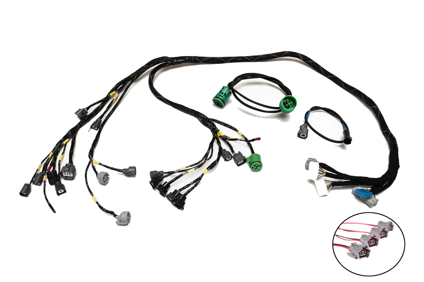 H-Series H2B OBD2A Tucked Engine Harness Kit w/ Subharness | 96-98 Civic EK