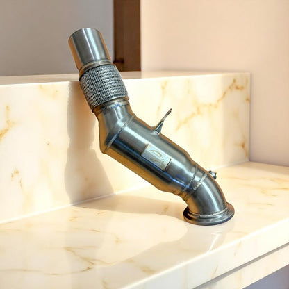 Supra 2.0T & BMW B46 B48 Racing Downpipe - G & F Chassis 120i, 220i, 230i, 320i, 330i, 420i, 430i, 530i, 630i, 730i & xDrive - Palenon Performance