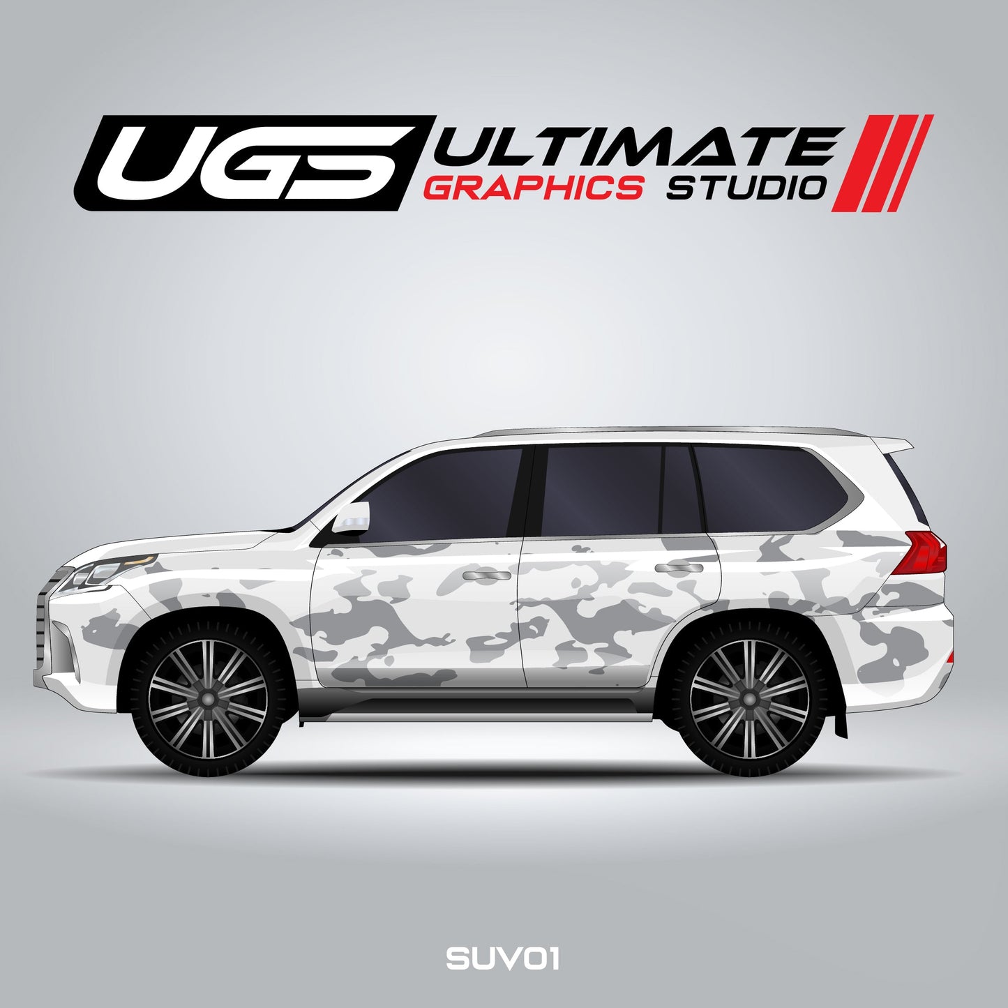 SUV Camouflage Side Graphics