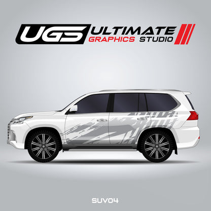 SUV Dirt Mark Graphics