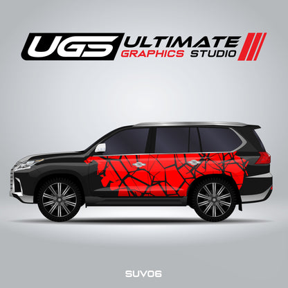SUV Side Pattern Graphics