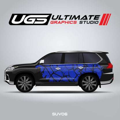 SUV Side Pattern Graphics