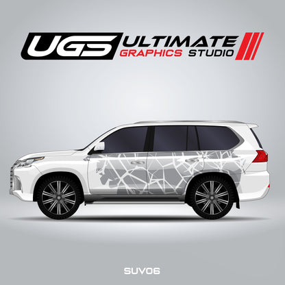 SUV Side Pattern Graphics