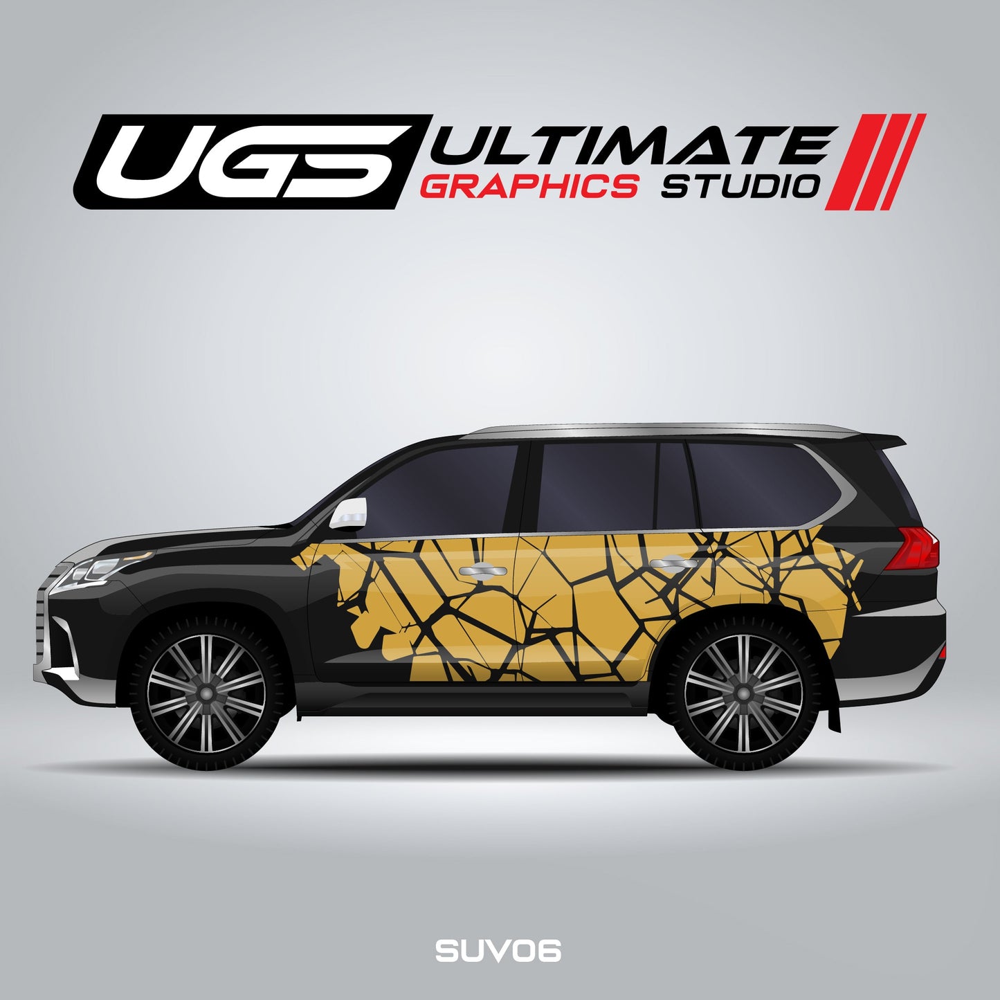 SUV Side Pattern Graphics