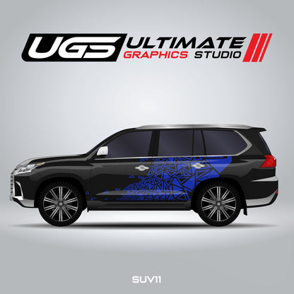 SUV Abstract Pattern Graphics