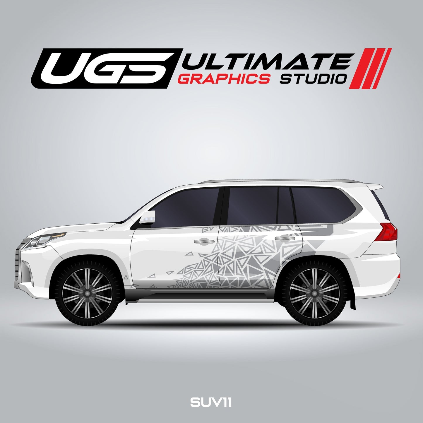 SUV Abstract Pattern Graphics