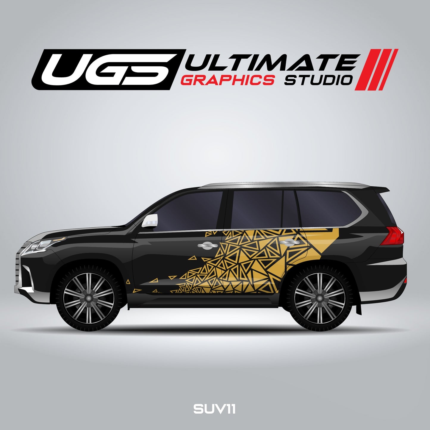 SUV Abstract Pattern Graphics