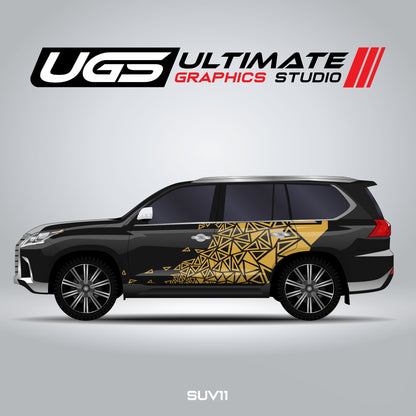 SUV Abstract Pattern Graphics