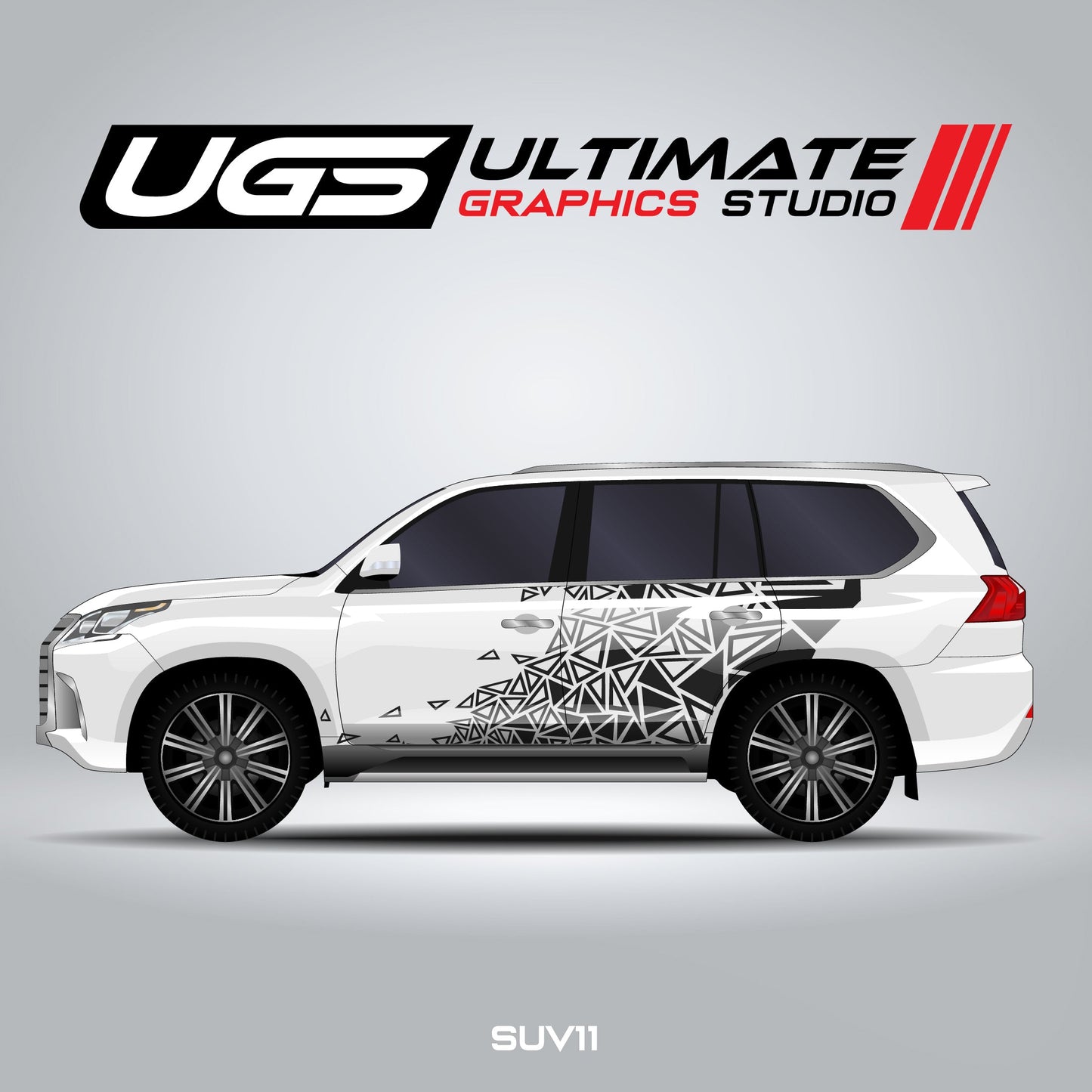 SUV Abstract Pattern Graphics