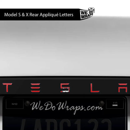 Sweet Kitty Tesla Emblem Decals (Front + Back) | Model X