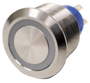 IDIDIT Push To Start Ignition System 22mm Dash or Column Mounted Metal Button 2600680100