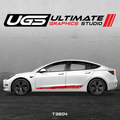 Tesla Side Scratched Graphics