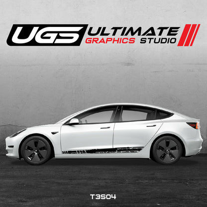Tesla Side Scratched Graphics