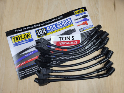 Taylor Spark Plug Wire Set 409 Pro Race 10.4mm 135 for GM LS Trucks