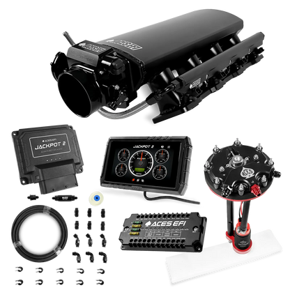 Jackpot 2 LS EFI System - Master Kit with Tank Conversion Pump Module with Internal Regulator + 20' PTFE Hose Kit