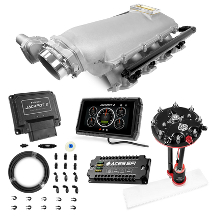 Jackpot 2 LS EFI System - Master Kit with Tank Conversion Pump Module with Internal Regulator + 20' PTFE Hose Kit