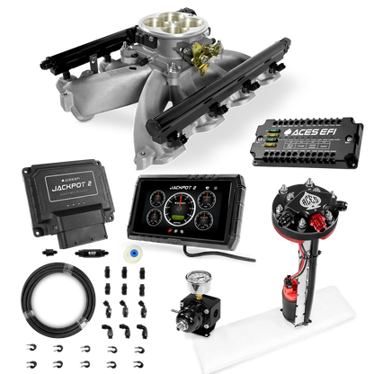 Jackpot 2 LS EFI System - Master Kit with Tight Fit In-Tank Pump Module + 40' PTFE Hose Kit