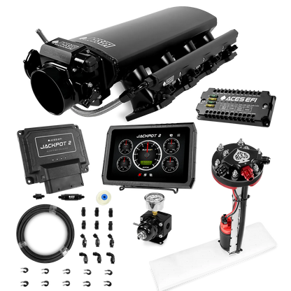 Jackpot 2 LS EFI System - Master Kit with Tight Fit In-Tank Pump Module + 40' PTFE Hose Kit
