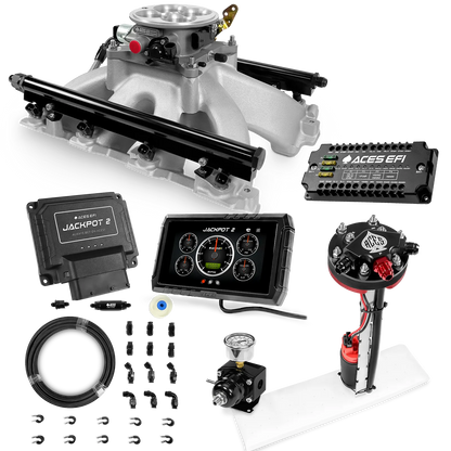 Jackpot 2 LS EFI System - Master Kit with Tight Fit In-Tank Pump Module + 40' PTFE Hose Kit