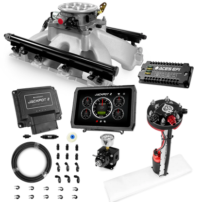 Jackpot 2 LS EFI System - Master Kit with Tight Fit In-Tank Pump Module + 40' PTFE Hose Kit