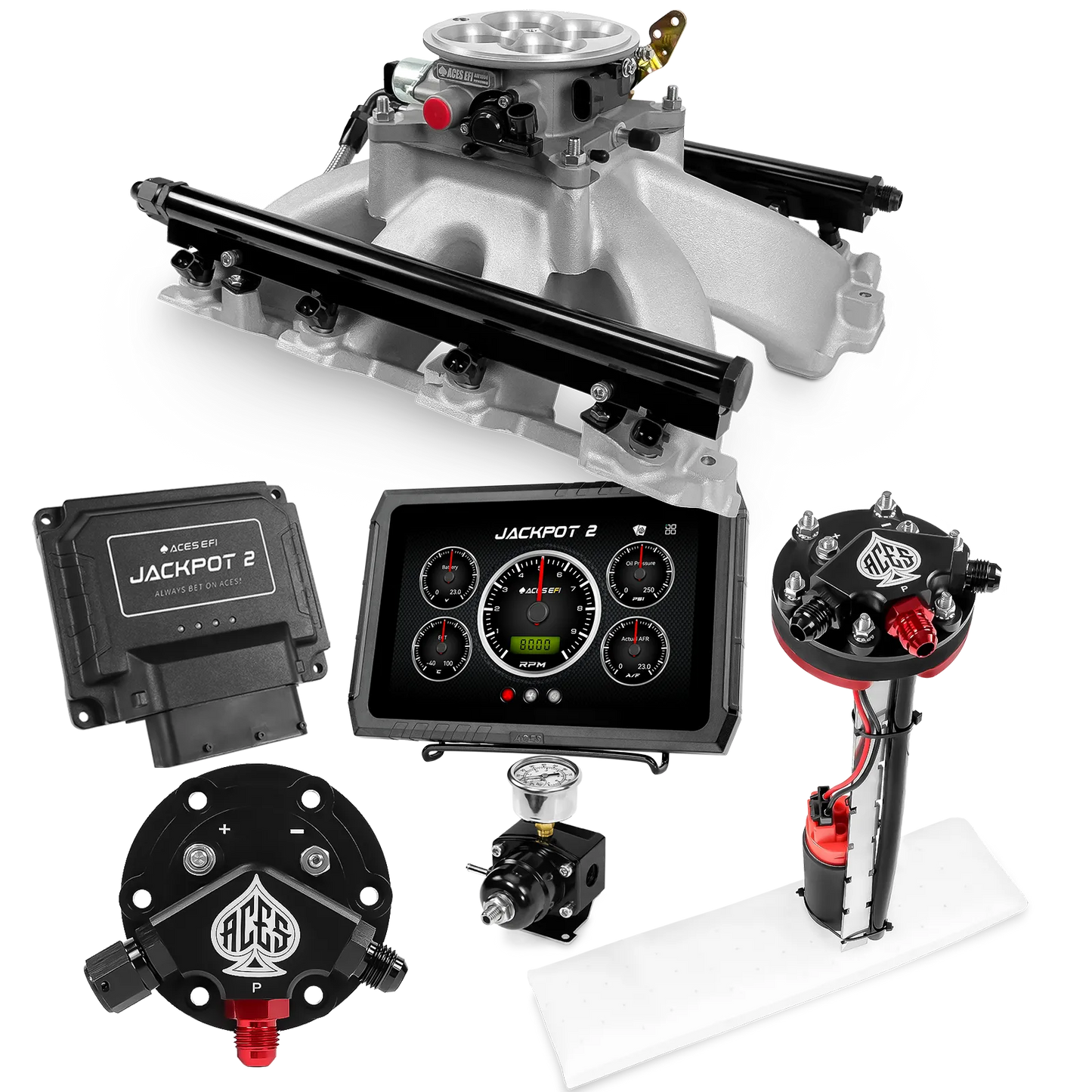 Jackpot 2 LS EFI System - Master Kit with Tight Fit In-Tank Pump Module