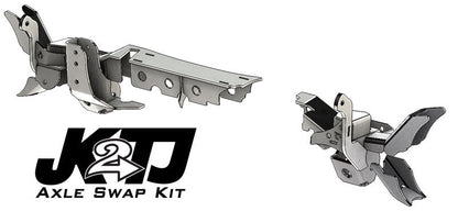 JK2TJ Front Axle Swap Kit with Truss