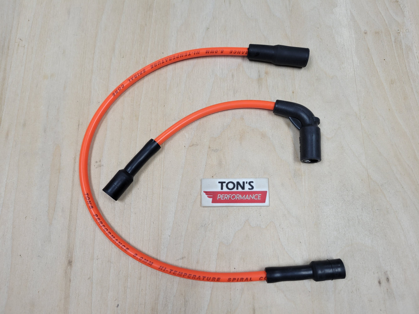 Ton's Performance Replacement 8mm Plug Wires Harley Sportster 2007+ 48 72 883 1200