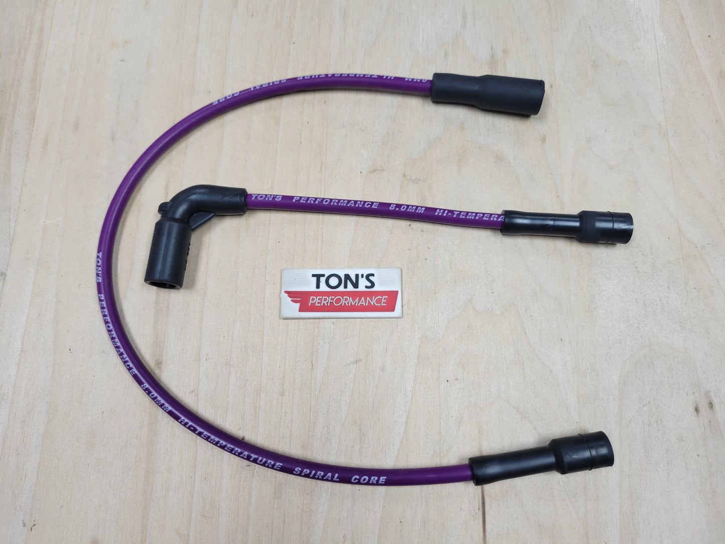 Ton's Performance Replacement 8mm Plug Wires Harley Sportster 2007+ 48 72 883 1200