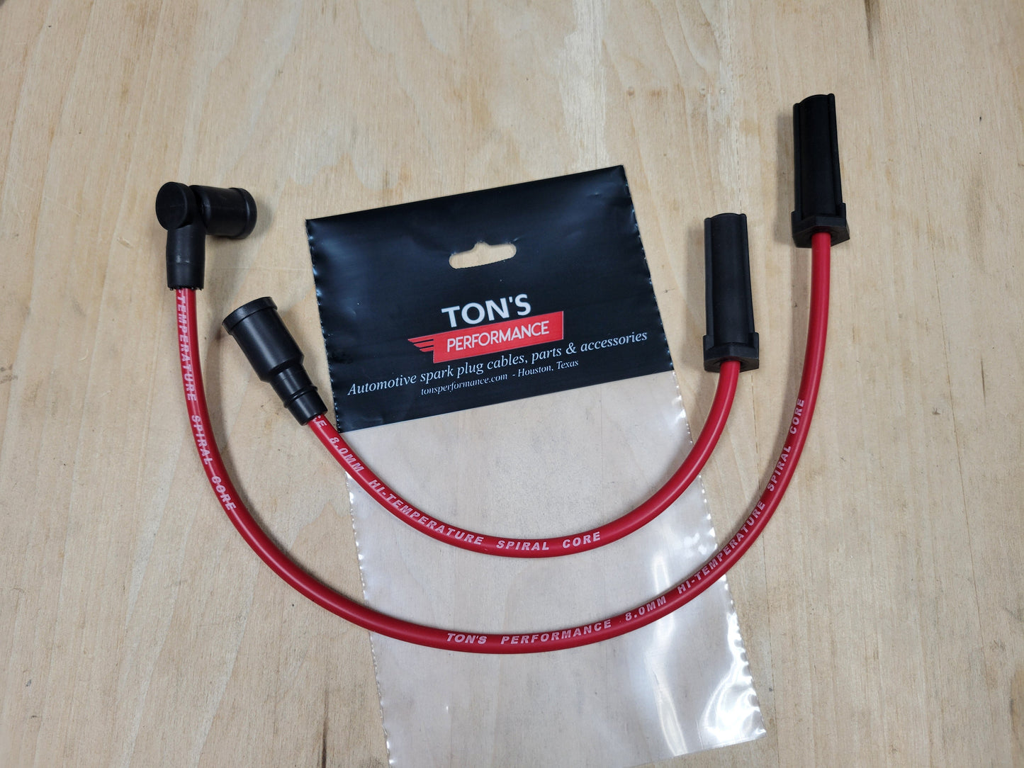 Ton's Performance 8mm Spark plug wires for 2008+ Victory motorcycles