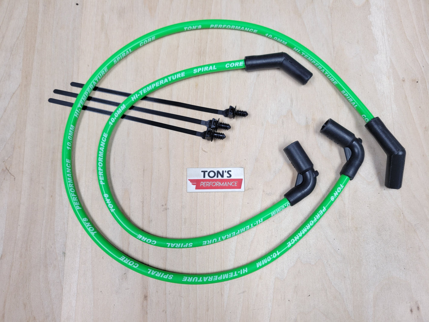 Ton's 10mm Silicone Spark Plug Wires Harley H-D FLT FLHT FLHR FLTR 2009-2015
