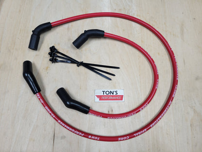 Ton's 10mm Silicone Spark Plug Wires Harley H-D FLT FLHT FLHR FLTR 2009-2015