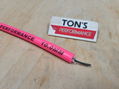 Ton's Performance 10mm Silicone Spiral Suppression Core Spark Plug wire [Sold By The Foot]