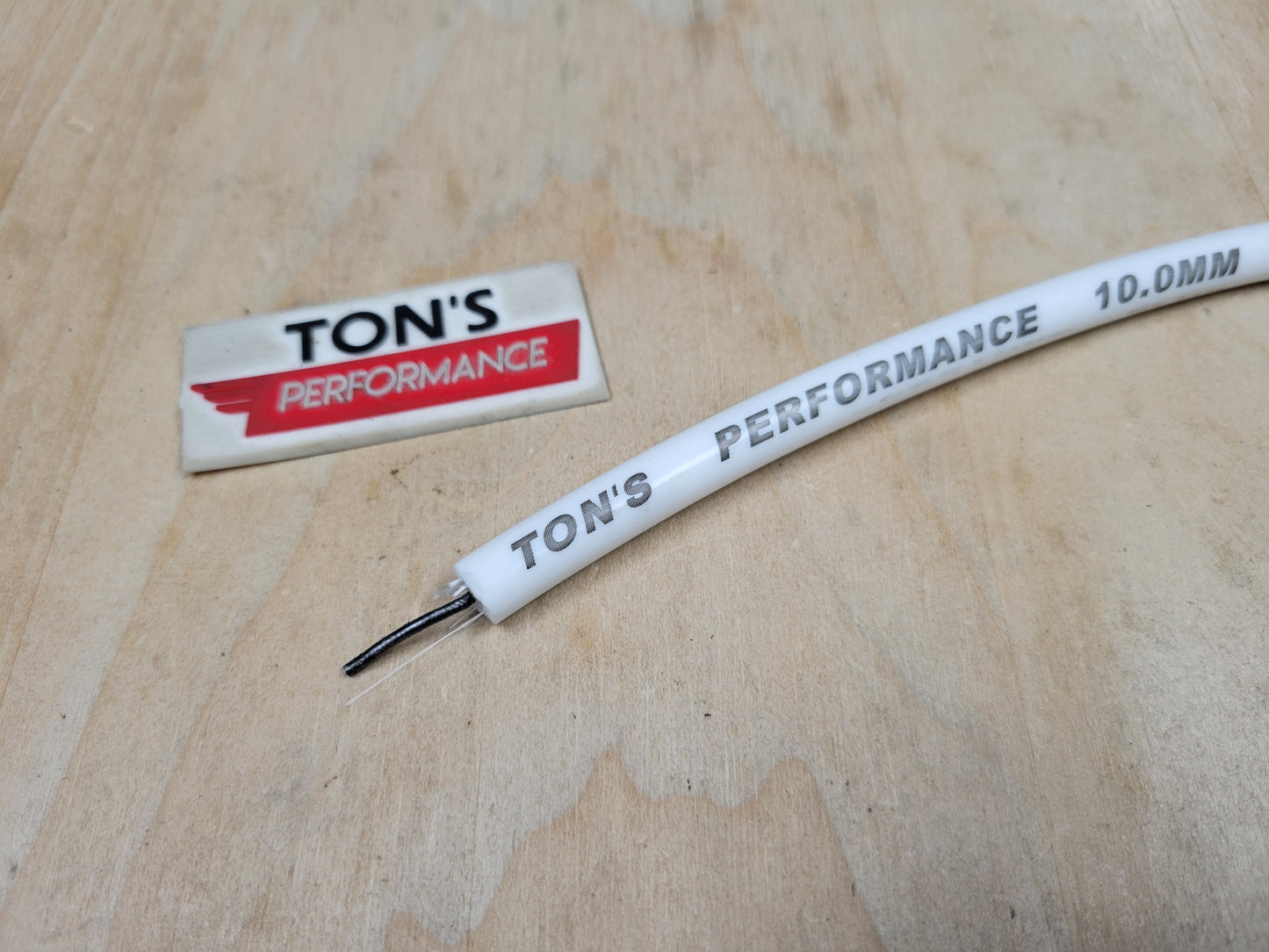 Ton's Performance 10mm Silicone Spiral Suppression Core Spark Plug wire [Sold By The Foot]