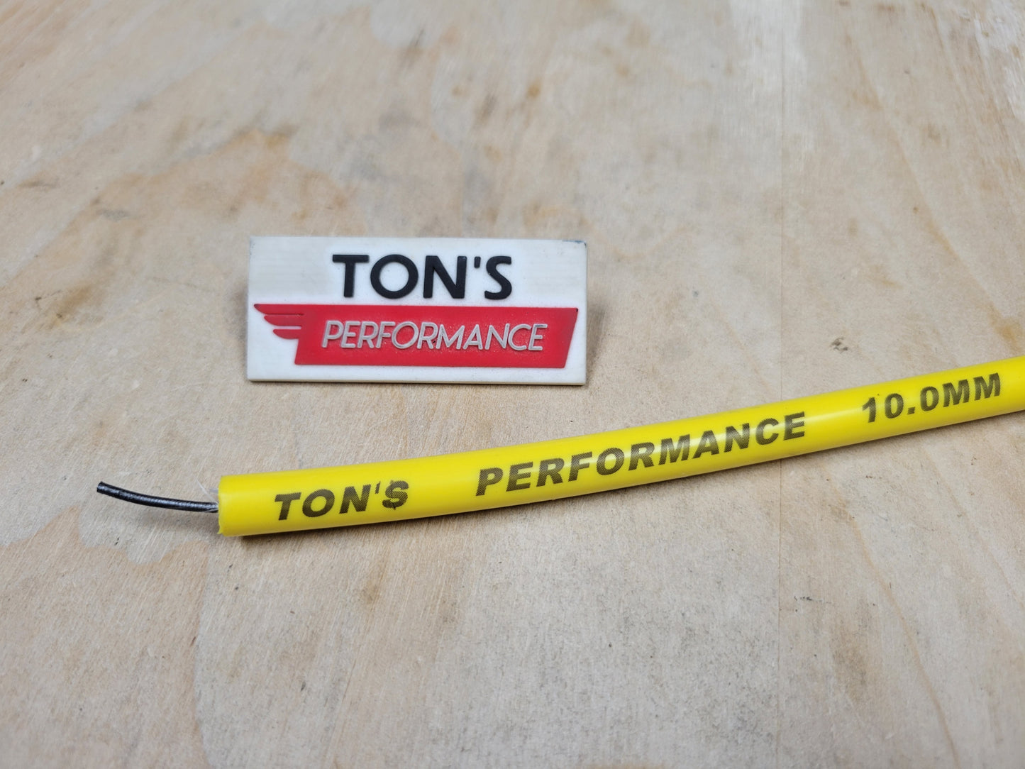 Ton's Performance 10mm Silicone Spiral Suppression Core Spark Plug wire [Sold By The Foot]