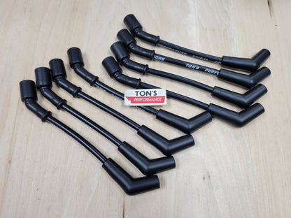 10mm LS Angled Spark Plug Wires CAR, TRUCK, & SUV 10" or 11" LENGTH (4.8L, 5.3L, 6.0L, 6.2L ENGINES)