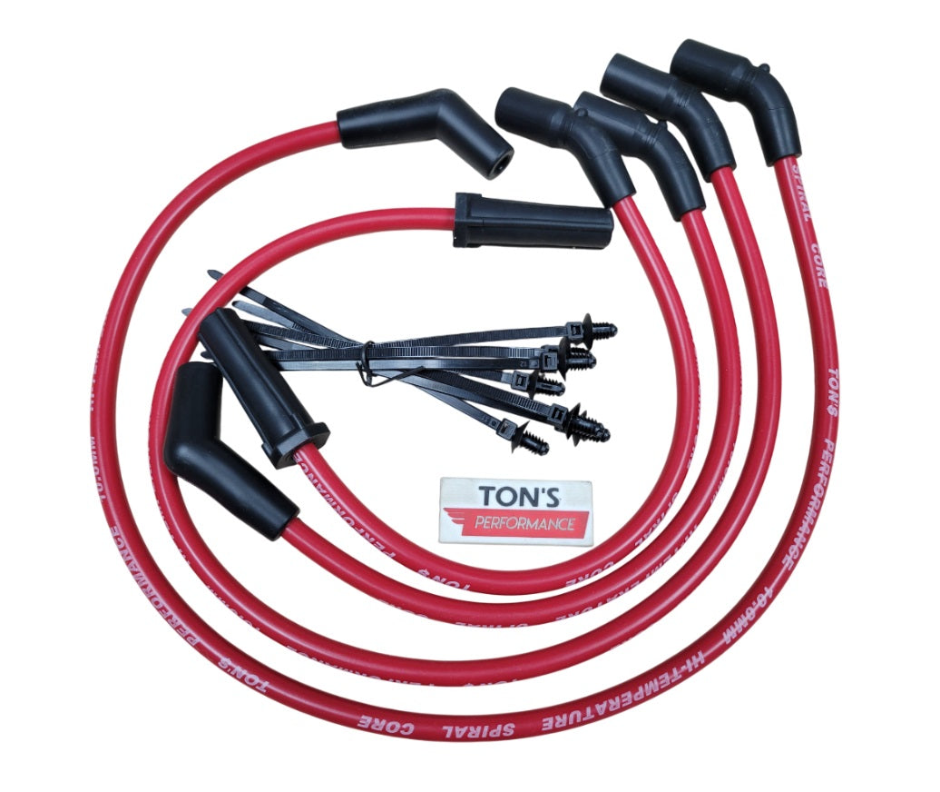 Ton's 10mm Harley Davidson 2017-2023 M8 Road King / Street Glide FLHX Spark Plug Wires