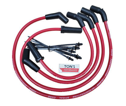 Ton's 10mm Harley Davidson 2017-2023 M8 Road King / Street Glide FLHX Spark Plug Wires