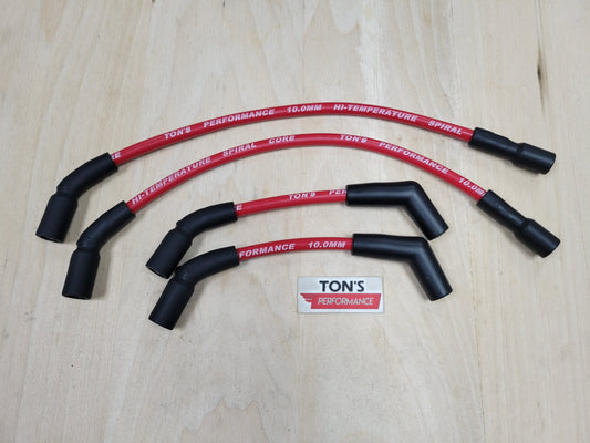 10mm Ton's Silicone Spark plug wires for M8 2018+ Harley Davidson Softail or 2024+ Road King ST / CVO Street Glide