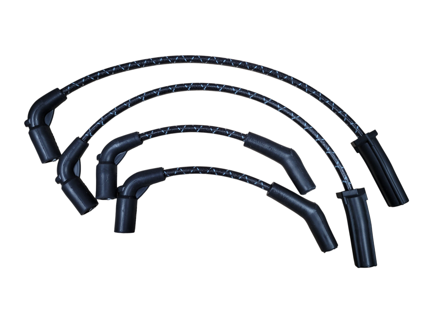 Cloth Braided Plug Wires M8 Harley Softail 2018+ / Road King ST, CVO Street Glide 2024+