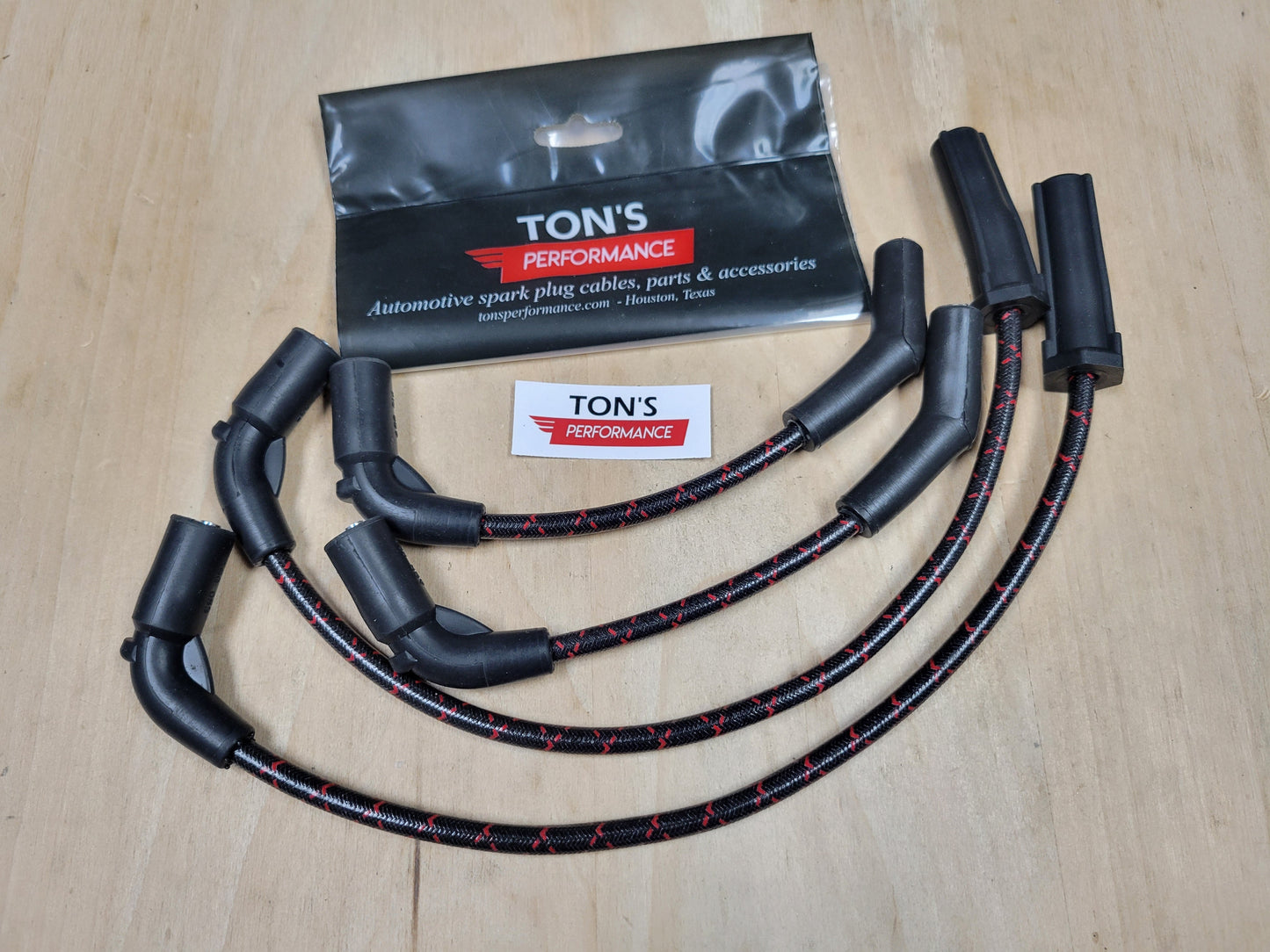 Cloth Braided Plug Wires M8 Harley Softail 2018+ / Road King ST, CVO Street Glide 2024+