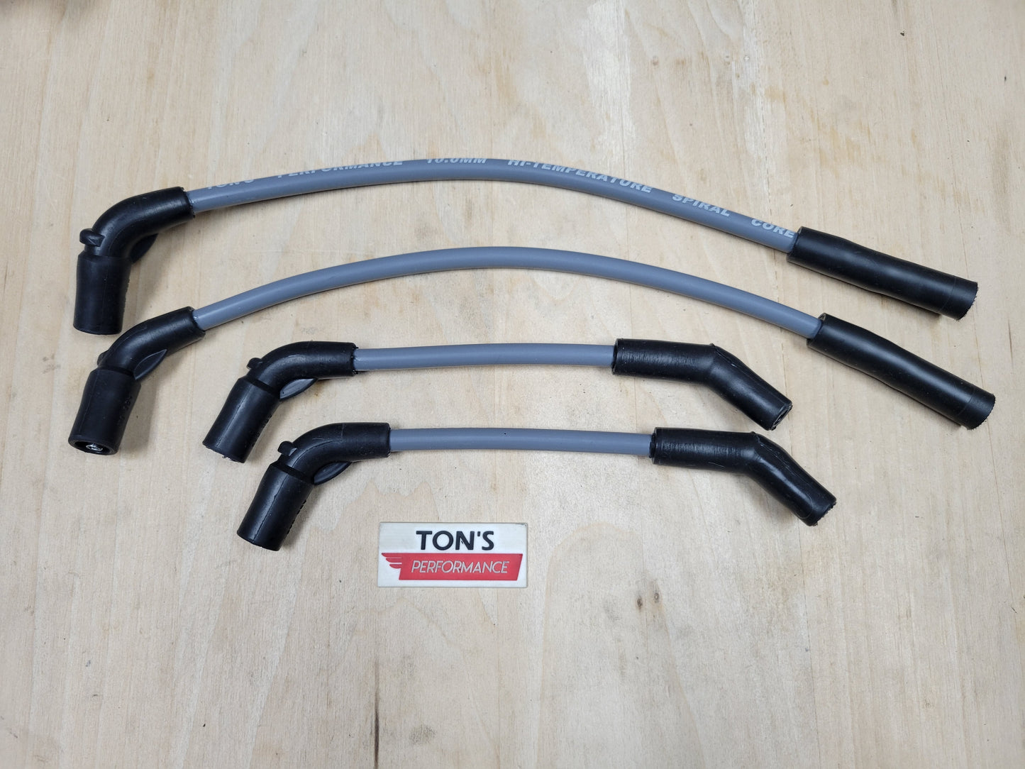 10mm Ton's Silicone Spark plug wires for M8 2018+ Harley Davidson Softail or 2024+ Road King ST / CVO Street Glide