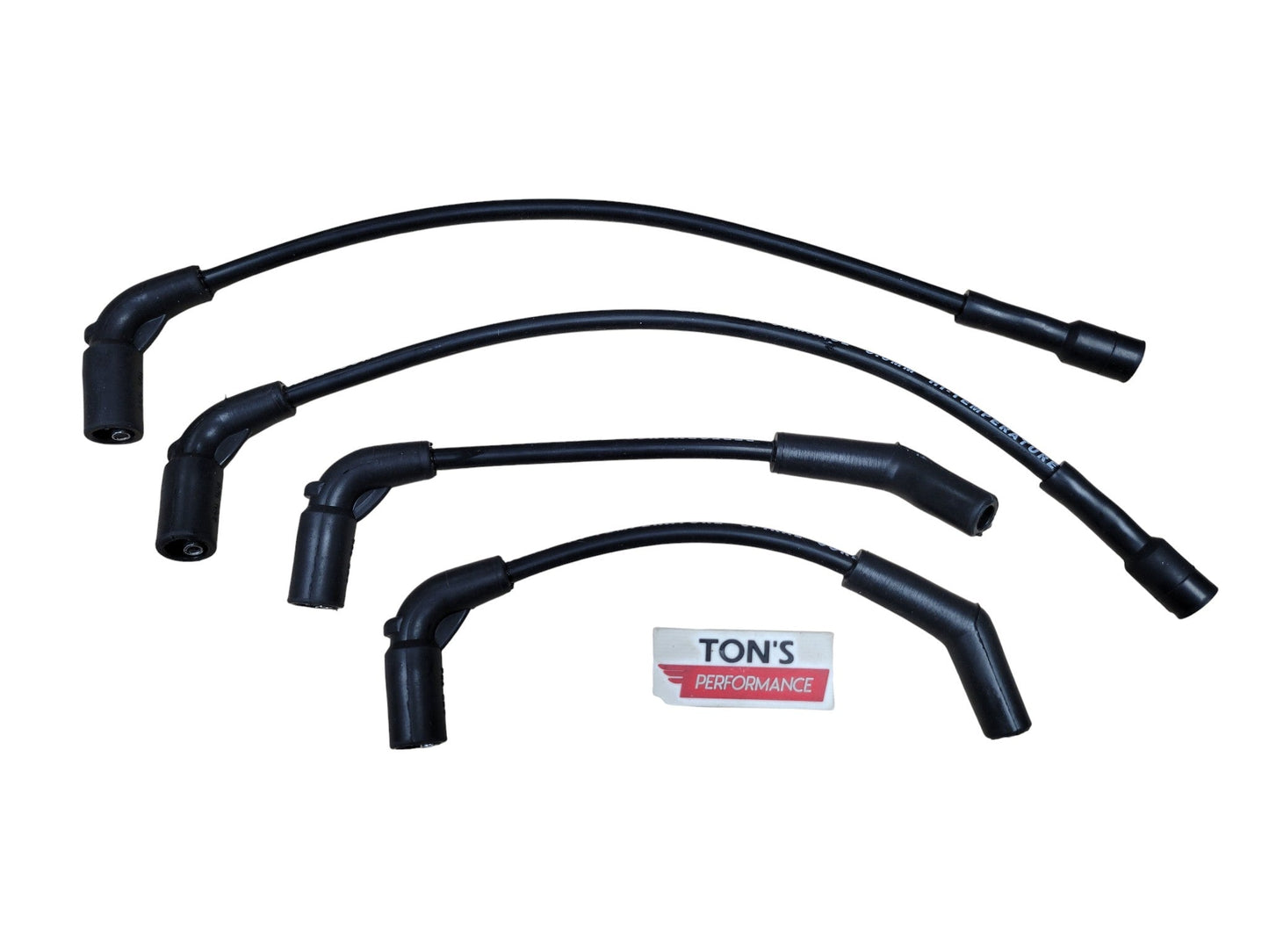 8mm Ton's Silicone Spark plug wires for M8 2018+ Harley Davidson Softail or 2024+ Road King ST / CVO Street Glide