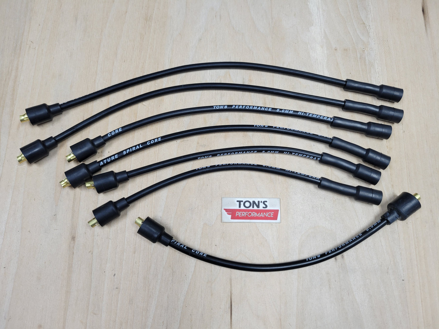 Ton's Performance 8mm Silicone Chevy 216 / 235 Spark Plug Wire Set