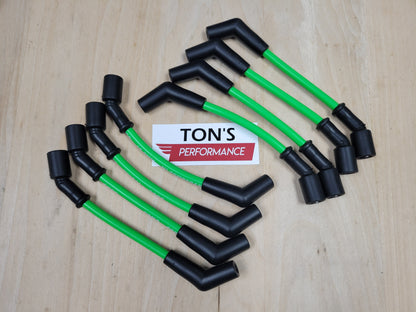 10mm LS Angled Spark Plug Wires CAR, TRUCK, & SUV 10" or 11" LENGTH (4.8L, 5.3L, 6.0L, 6.2L ENGINES)