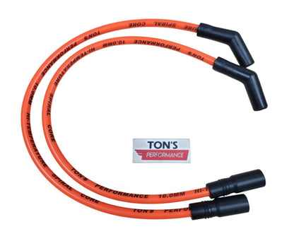 Ton's 10mm Ignition Spark Plug Wires EFI Harley H-D FLT FLHT FLHR FLTR 99-08