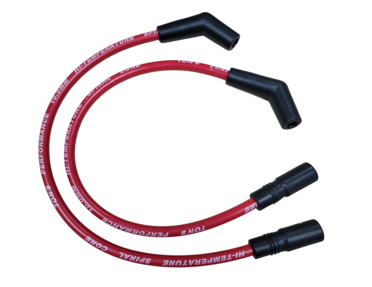 Ton's 10mm Ignition Spark Plug Wires EFI Harley H-D FLT FLHT FLHR FLTR 99-08