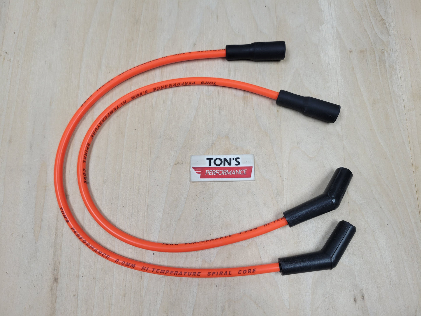Ton's 8mm Ignition Spark Plug Wires EFI Harley H-D FLT FLHT FLHR FLTR 99-08
