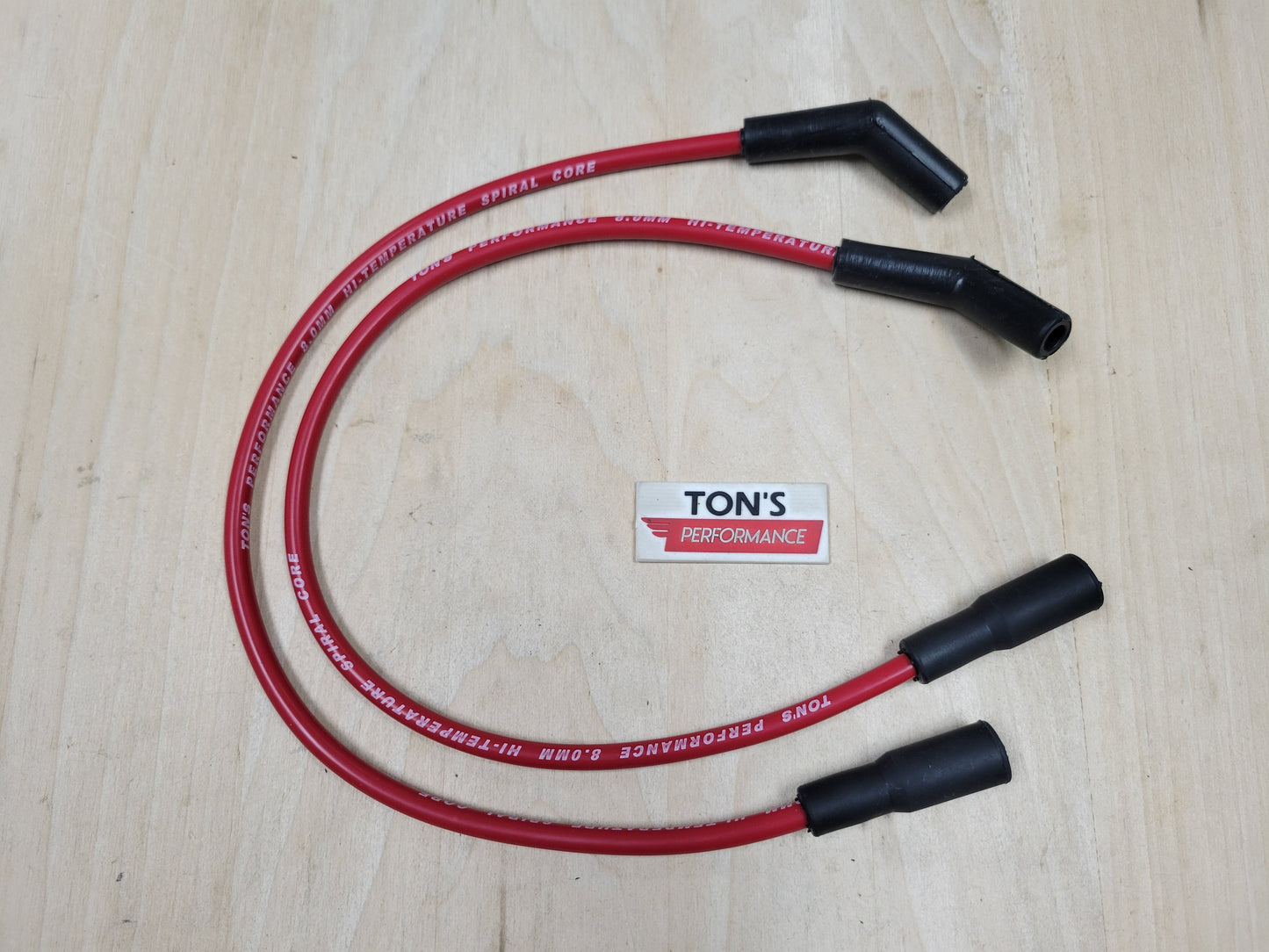 Ton's 8mm Ignition Spark Plug Wires EFI Harley H-D FLT FLHT FLHR FLTR 99-08