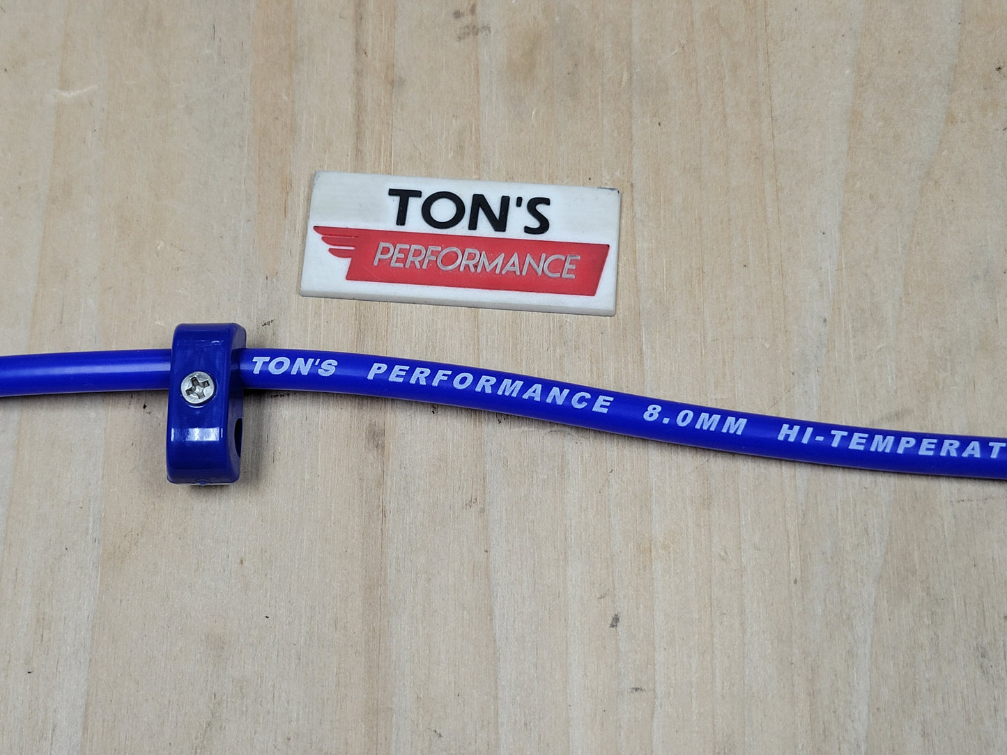 Ton's Performance Clamp-On Wire Separators for 8mm Ignition Cable Nylon Kit